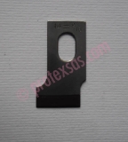 COLTELLO ASOLATRICE DRITTO MM.14-(CAD14)